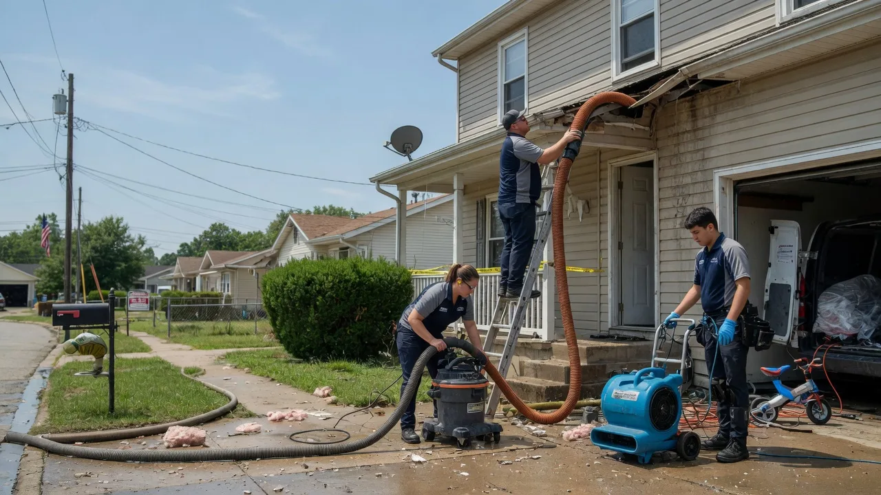 Water Damage Restoration in Sterling, OK near me